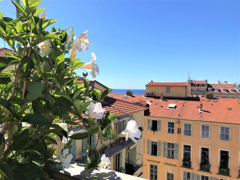 #9 Opera'S Duplex Panoramic Sea View Terrace & Ac 1Min To Beach Nice Exterior foto