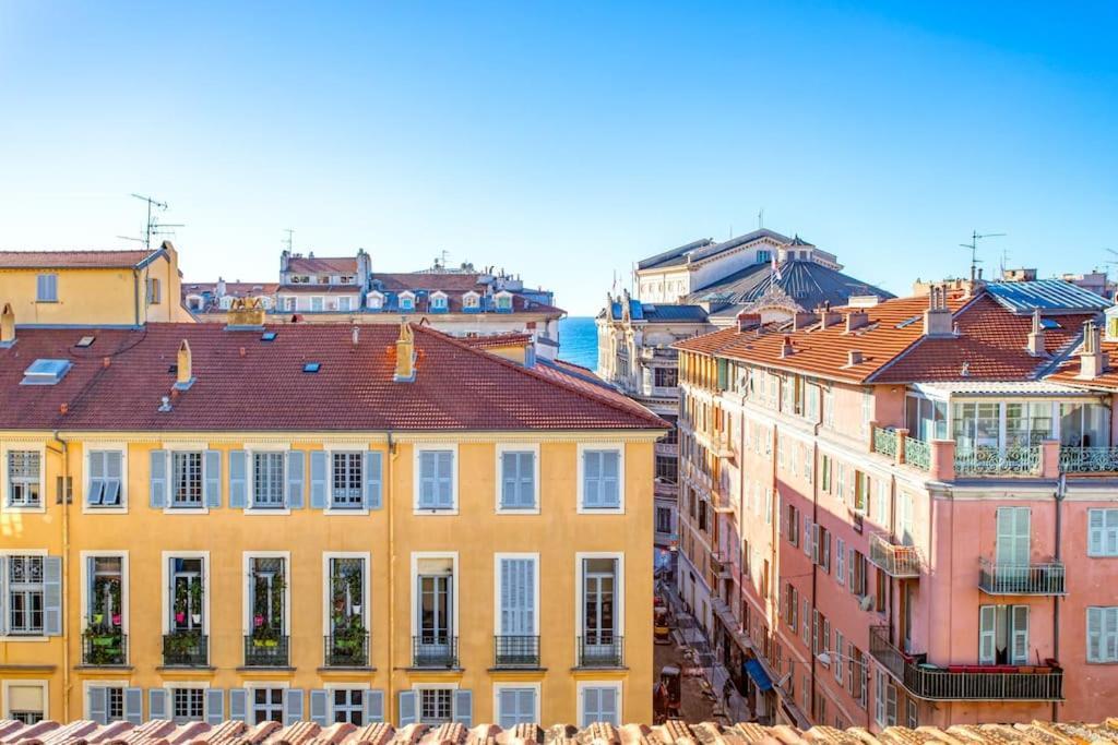 #9 Opera'S Duplex Panoramic Sea View Terrace & Ac 1Min To Beach Nice Exterior foto