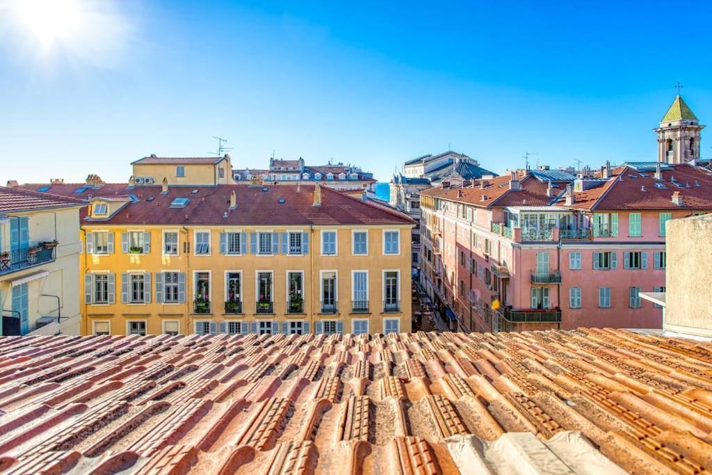 #9 Opera'S Duplex Panoramic Sea View Terrace & Ac 1Min To Beach Nice Exterior foto